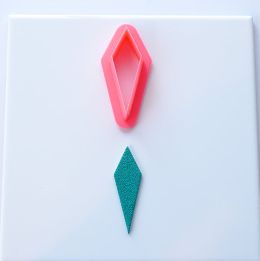 Elongated Kite Clay Cutter - 1:3 ratio
