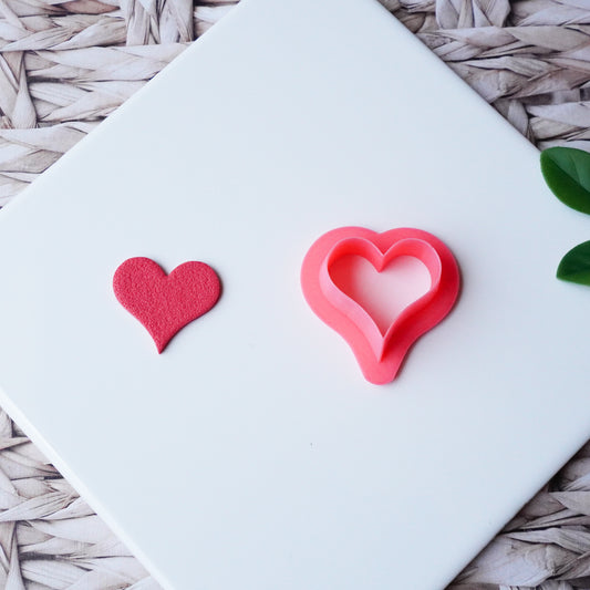 Pointed Heart Clay Cutter