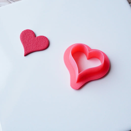 Pointed Heart Clay Cutter