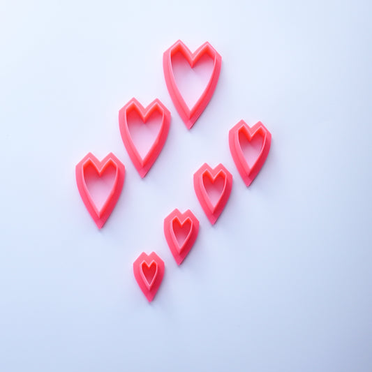 Edgy Heart Clay Cutter