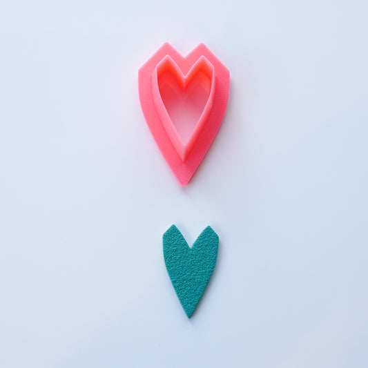 Edgy Heart Clay Cutter