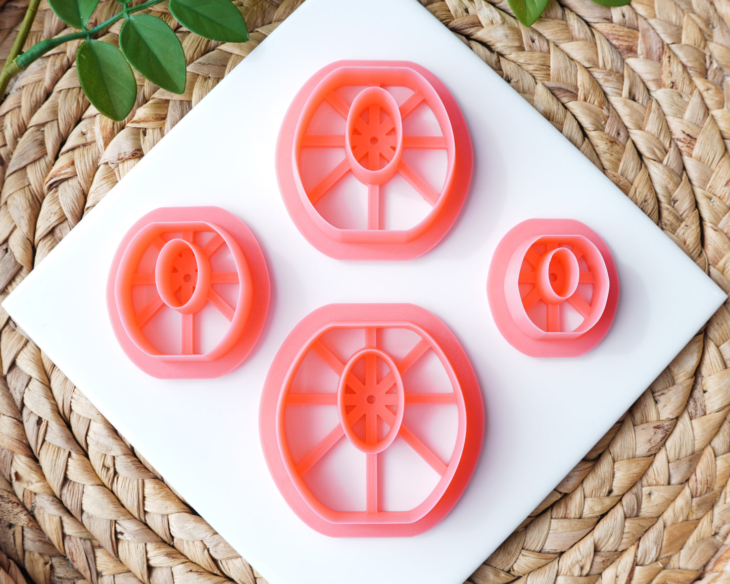 Geometric Boho Drop Clay Cutter