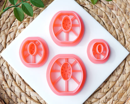 Geometric Boho Drop Clay Cutter