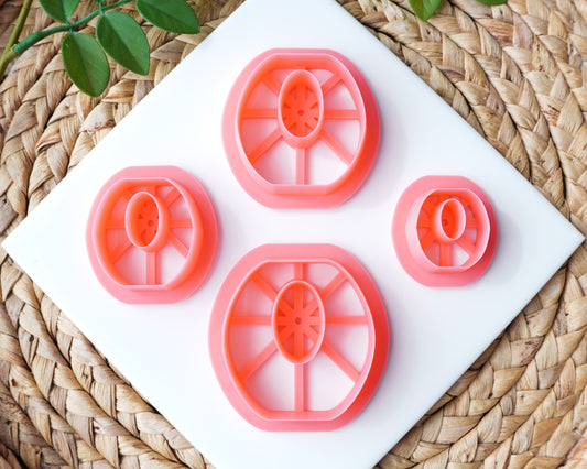 Geometric Boho Drop Clay Cutter