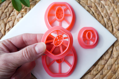 Geometric Boho Drop Clay Cutter