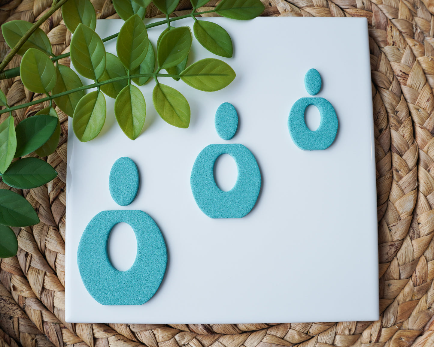 Geometric Boho Drop Clay Cutter