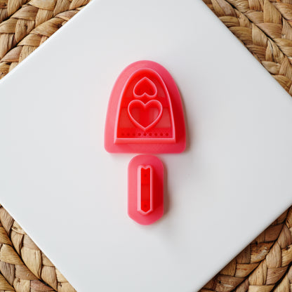 Heart Duo Dangle Clay Cutter Set