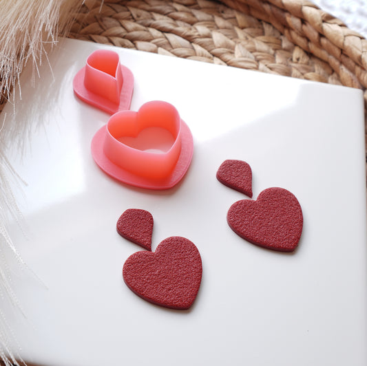 Follow Your Heart Dangle Clay Cutter Set