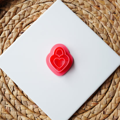 Lover's Lock Clay Cutter