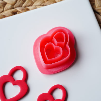 Lover's Lock Clay Cutter