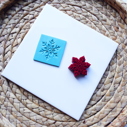 Frosted Snowflake Stamp