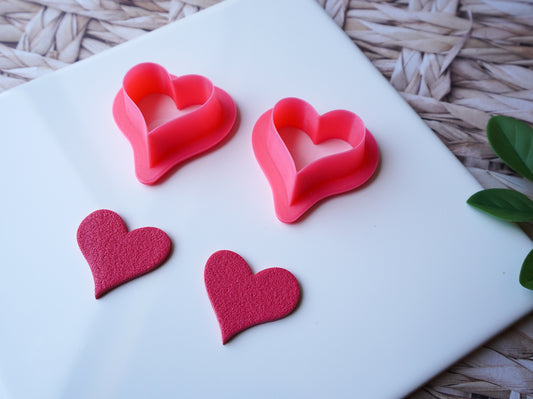 Hand Drawn Heart Clay Cutter