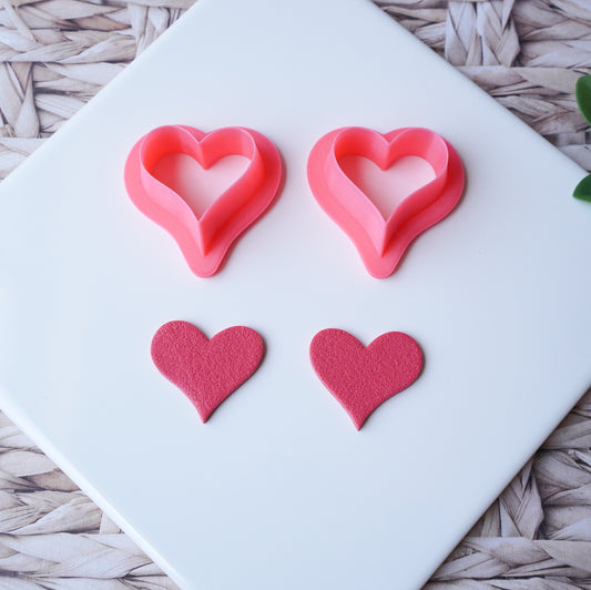 Hand Drawn Heart Clay Cutter