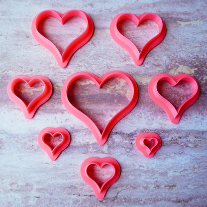 Pointed Heart Clay Cutter