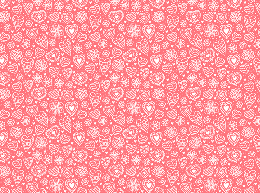 Scandi Hearts & Hugs Image Transfer Paper