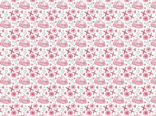 Love in the Clouds Transfer Paper