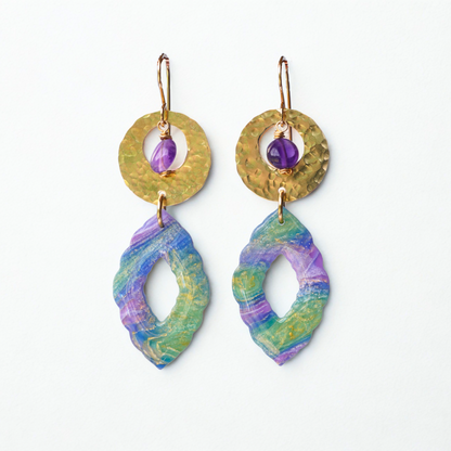 Mystic Royal Drop Earrings